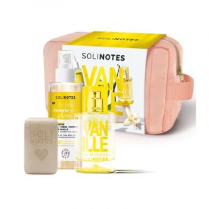 Trousse Vanille Eau de Parfum 50ml + Savon 100g + Huile Sèche 100ml Solinotes