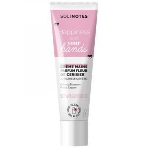 Crème mains Fleur de cerisier purifiant Solinotes 30ml