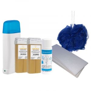 Kit &eacute;pilation cire au miel Ellepi
