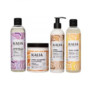 Routine cheveux ondul&eacute;s Kalia Nature