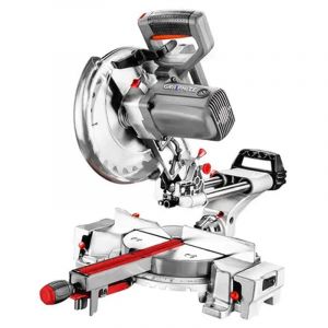 Scie &agrave; onglet radiale 1800W, lame 254 x 30 mm, 60T TCT - GRAPHITE - 59G812