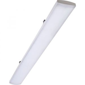 Plafonnier étanche à LED SMART 3 vasque opale - 1200 mm - Gewiss