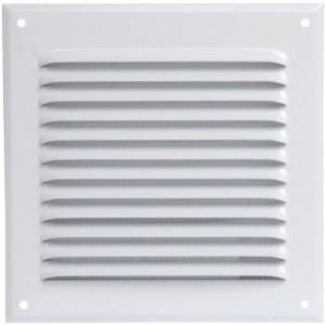 Grille aluminium laquée anti-insecte - 165 x 165 mm - 90 cm² - Anjos