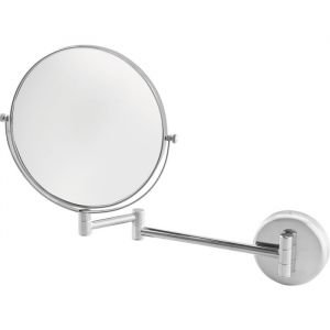 Miroir double face gris Fiesta - Sur bras - JVD