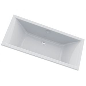 Baignoire droite à encastrer 180 x 80 cm - Vidage inclus - Dynasty Duo - Valentin