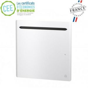 Radiateur à chaleur douce blanc - Vertical - 1000 W - Sensual - INTUIS