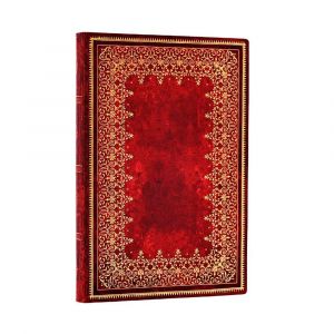 Carnet souple 14 x 9 cm 208 p Lign&eacute; Feuille d'or - Paperblanks