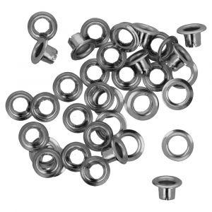 50 &OElig;illets argent&eacute; 5mm - Artemio