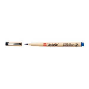 Feutre Pigma Brush pointe pinceau Bleu