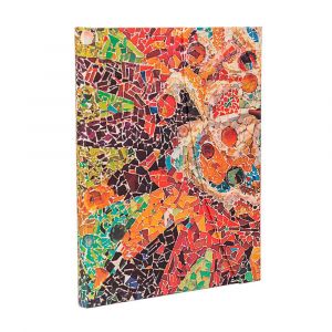 Carnet rigide 23 x 18 cm 144 p Uni Gaudi, Le soleil - Paperblanks