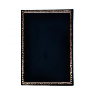 Carnet rigide 18 x 12 cm 144 p Lign&eacute; Black edition - Paperblanks