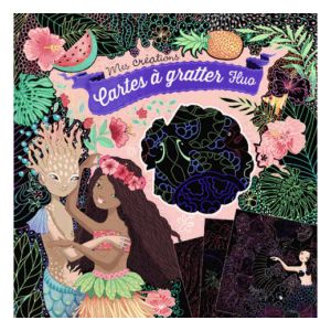 Pochette Mes cr&eacute;ations : Carte &agrave; gratter Fluos