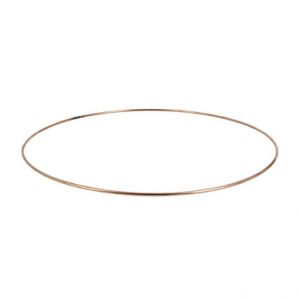 Carcasse d'abat-jour Cercle nu &Oslash; 10 cm Cuivr&eacute;