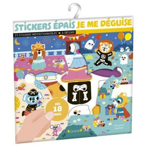 Pochette de Stickers &eacute;pais - Je me d&eacute;guise !