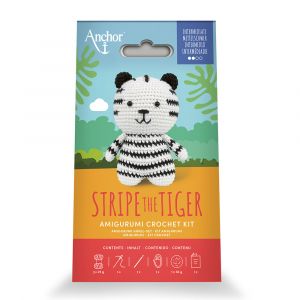 Kit crochet Amigurumi Strip le tigre S