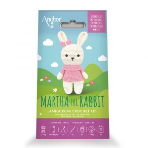 Kit crochet Amigurumi Martha la lapine S