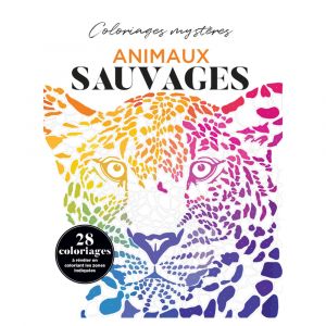 Coloriages mystères Animaux sauvages
