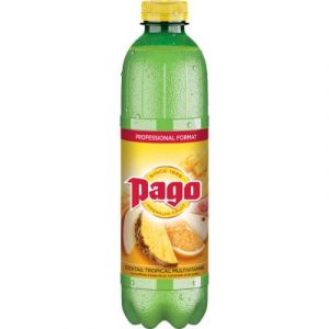 Jus multivitamin&eacute; Pago - lot de 6 bouteilles de 1 litre