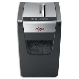Rexel momentum x410-sl destructeur de papier destruction crois&eacute;e noir, gris