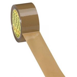 Rouleaux adhésif polypropylène acrylique silencieux 3M Scotch - 50mmx100m - havane