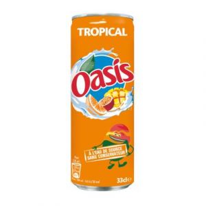 Oasis Tropical - canette de 33 cl