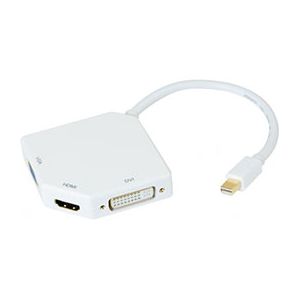 CONVERTISSEUR miniDisplayPort 1.2 vers DVI OU HDMI OU VGA