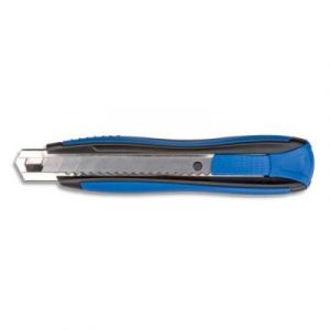 Cutter metal et plastique Zenoa Sensitiv Maped - lame 18 mm autobloquante - bleu