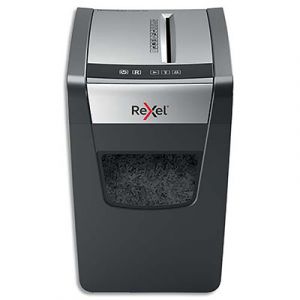 Rexel momentum x312-sl destructeur de papier d&eacute;coupage en particules noir, gris