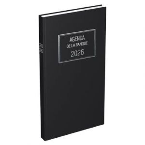 Agenda de banque Lecas long - 15 x 34 cm - 1 volume