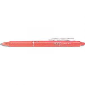 Stylo r&eacute;tractable et rechargeable Pilot Frixion Clicker 0.7mm, encre effa&ccedil;able + gomme int&eacute;gr&eacute;e, rose corail