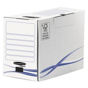 Bo&icirc;te d&rsquo;emballage - Fellowes 4460402, Bo&icirc;te d'emballage, Rangement, Carton, Bleu, Blanc, Rectangle