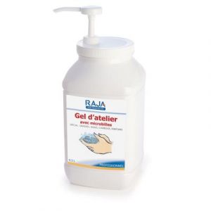 Gel d'atelier Mondoffice microbilles sans solvant parfum agrumes - Bidon 4,5l