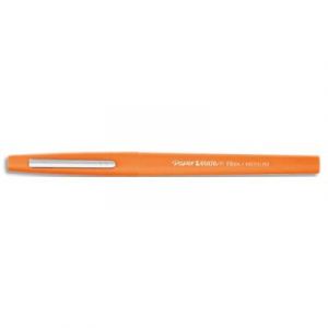 Stylo feutre Flair Original Papermate, pointe M Trait 0,7 mm, couleur orange