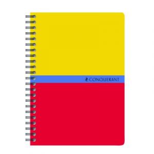 Carnet  &agrave; spirales Oxford 100 pages 10,5 x 14,8 cm 70 g petits carreaux 5x5 - assortis