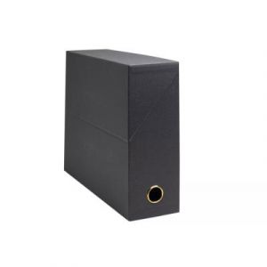 Boîte de classement Exacompta OfficeByMe en carton - Dos  90 mm - Noir