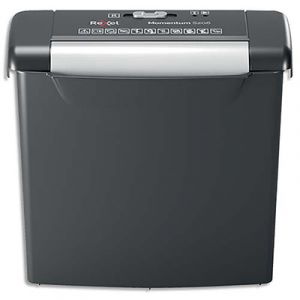 Rexel momentum s206 destructeur de papier d&eacute;coupage en bandes 72 db noir, gris