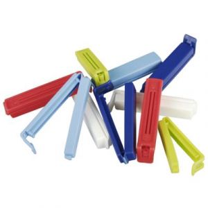STARPAK Clip de fermeture, PP, assorti