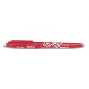 Roller Pilot FriXion Ball - pointe fine 0,5mm - encre thermosensible effa&ccedil;able rouge
