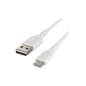 Belkin boostcharge câble usb 1 m usb a usb c blanc