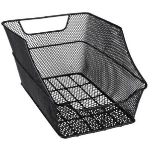 FISCHER Panier de v&eacute;lo 'BIG' pour porte-bagage, noir