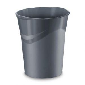 Corbeille &agrave; papier CepPro - 14 litres - Gris orage