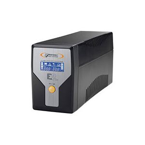 Infosec e2 lcd, 600va alimentation d'&eacute;nergie non interruptible 0,6 kva