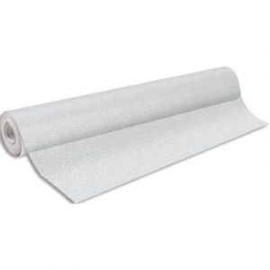 Rouleau de film fleuriste Clairefontaine pois blanc transparent en polycristal 35 microns. Format 0,7x50M