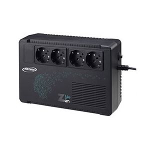 Infosec zen live 500 alimentation d'&eacute;nergie non interruptible interactivit&eacute; de ligne 0,5 kva 300 w 4 sortie(s) ca