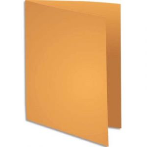 Sous-chemise Exacompta Rock's - ocre - format 22 x 31 cm - 80 g - paquet de 100