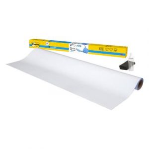 Film tableau blanc adh&eacute;sif en rouleau Post-it Easy Erase - L.122 x H.242 cm