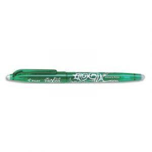 Roller Pilot FriXion Ball - pointe fine 0,5mm - encre thermosensible effa&ccedil;able verte