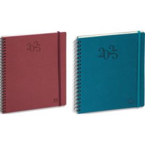 Semainier bureau Exacompta Swan 18 - 1 semaine sur 2 pages - format 15x17 cm - coloris assortis