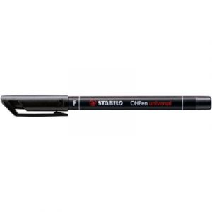 Stylo-feutre marqueur permanent Stabilo OHPen universal - pointe fine 0,7 mm - noir