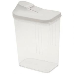 keeeper Bo&icirc;te verseuse 'paola', 1,0 L, blanc / transparent